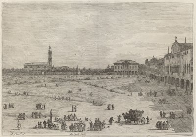Pra della Valle door Canaletto