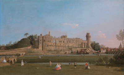 Warwick Castle door Canaletto