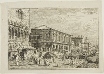 le Preson. V., uit Vedute door Canaletto