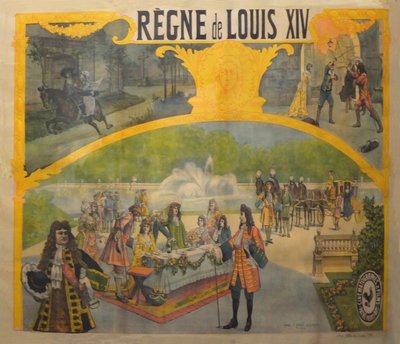 De affiche van Louis XIV 1904 door Candido Aragonez de Faria