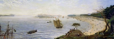 Verrassing aan de frontlinie van het leger bij Estero, Argentinië door Candido Lopez