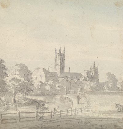 Kathedraal van Canterbury door Capt. Thomas Hastings