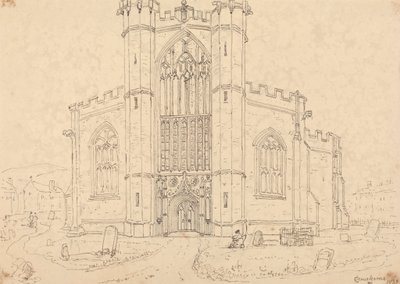 Kerk van Sint Bartholomeus, Crewkerne door Capt. Thomas Hastings