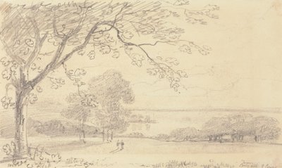 East Cowes vanaf Spring Hill, Isle of Wight door Capt. Thomas Hastings