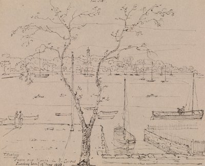 Vanuit ons huis in East Cowes, zondagavond, 12 mei 1833 door Capt. Thomas Hastings