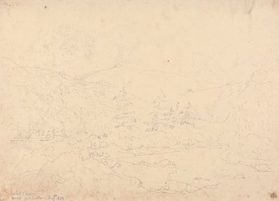 Holne Chase bij Ashburton, 30 Mei 1833 door Capt. Thomas Hastings