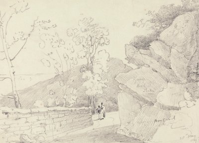 Bij Bonchurch, Isle of Wight, 28 mei 1829 door Capt. Thomas Hastings