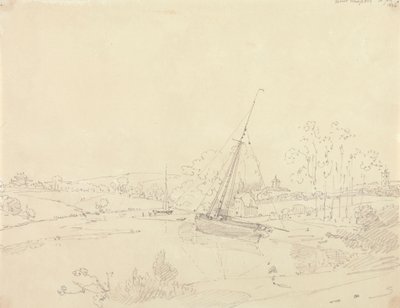 Bij Newport, 30 juli 1826 door Capt. Thomas Hastings