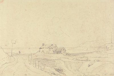 Bij Sandown Bay, Isle of Wight door Capt. Thomas Hastings