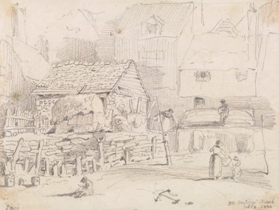Op Hastings Strand, 3 oktober 1820 door Capt. Thomas Hastings