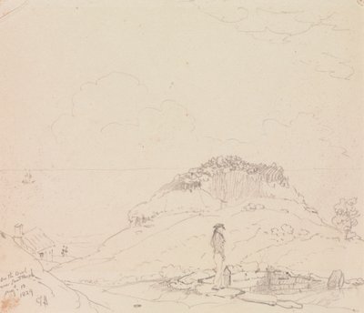 Op het strand bij Sandrock, 13 augustus 1829 door Capt. Thomas Hastings