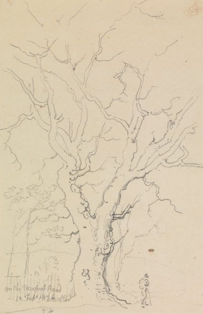Op de Newport Road, 12 Februari 1826 door Capt. Thomas Hastings