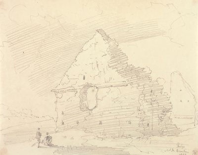 Ruïnes in Beaulieu door Capt. Thomas Hastings