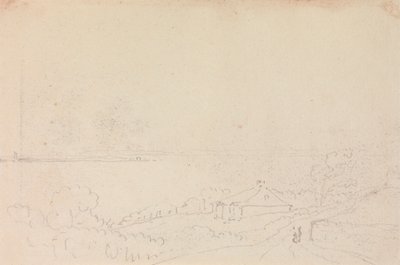 Schets van een Huisje bij de Kust door Capt. Thomas Hastings