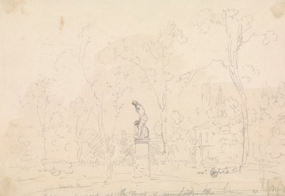 Standbeeld van Kaïn en Abel in het bos bij Leytonstone door Capt. Thomas Hastings