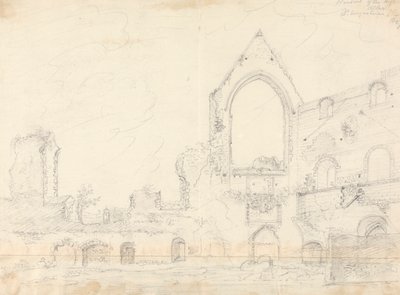 Raam van het hoofdaltaar, St. Augustinus door Capt. Thomas Hastings
