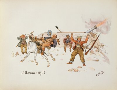 Allemachtij, uit The Leaguer of Ladysmith, 1900 door Captain Clive Dixon