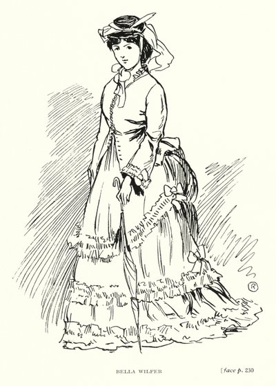 Dickens personage: Bella Wilfer door Captain Edward Henry Handley Read