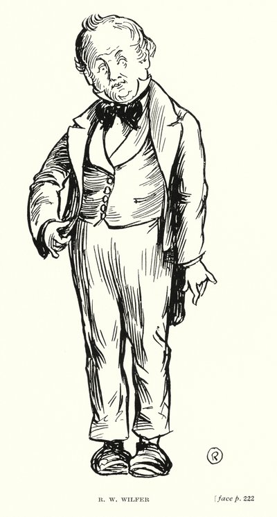 Dickens personage: R W Wilfer door Captain Edward Henry Handley Read