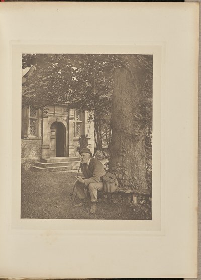 Het vissershuis van Walton en Cotton (De Doorgang) door Captain George Bankart