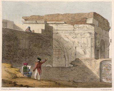 Triomfboog, Tripoli, plaat 4 uit 