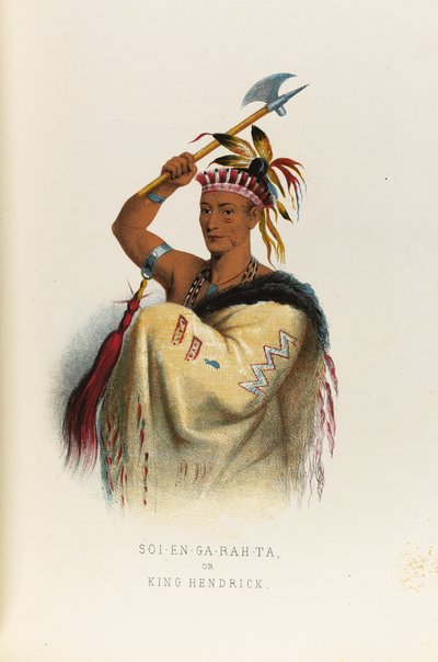 Soi-En-Ga-Rah-Ta of Koning Hendrick door Captain Seth Eastman