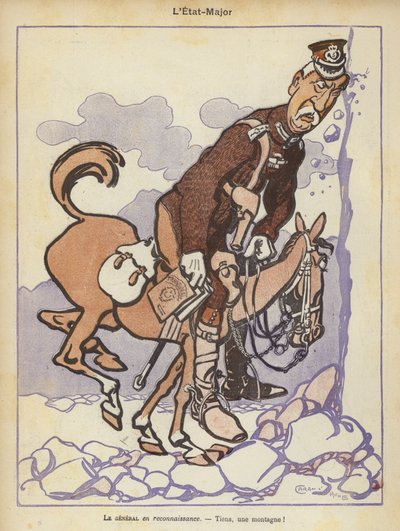 Illustratie voor Le Rire door Caran d Ache