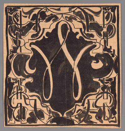 Omslagontwerp voor Wendingen door Carel Adolph Lion Cachet