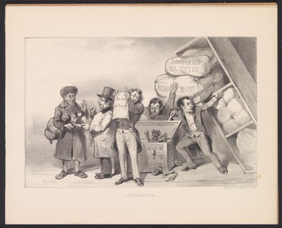Hopeloze financiële toestand van Frankrijk, 1848 door Carel Christiaan Antony Last
