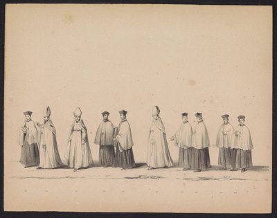 Maskerade van de Utrechtse studenten, 1846 (plaat 11) door Carel Christiaan Antony Last