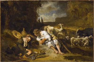 Mercurius en Argus, 1645-1647 door Carel Fabritius