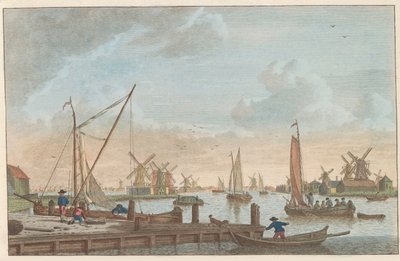De Zaan bij Wormerveer, ca. 1790 door Carel Frederik Bendorp (I)