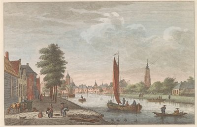 Gezicht op Amersfoort, ca. 1790 door Carel Frederik Bendorp (I)