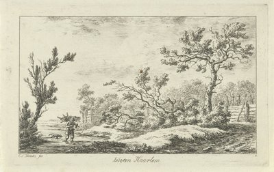 Houtsprokkelaar door Carel Lodewijk Hansen