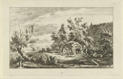 Oven voor een boerderij door Carel Lodewijk Hansen