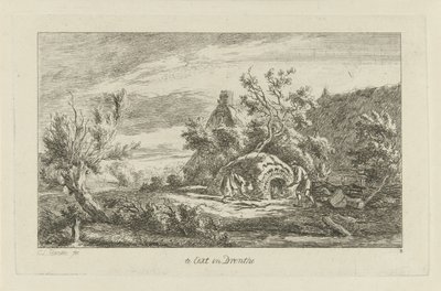 Oven voor een boerderij door Carel Lodewijk Hansen