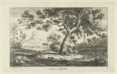 Rustende herder door Carel Lodewijk Hansen