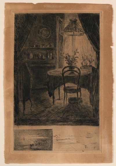 Kamer in het Huis van de Kunstenaar door Carel Nicolaas Storm van 