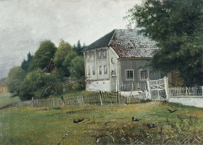 Huis van een notaris in Drøbak door Carl Edvard Diriks