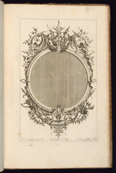 Lijst met twee bladeren, Derde boek van lijsten door Carl Albert von Lespilliez