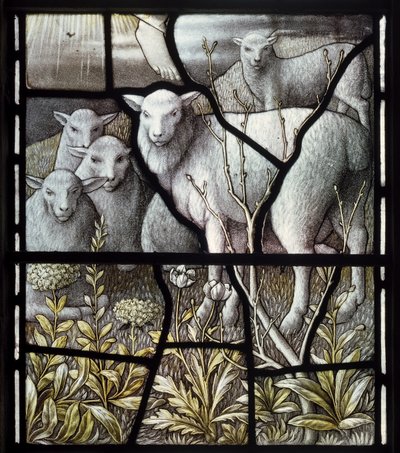 De Herderskerk, Herderij, Schapen door Carl Almquist