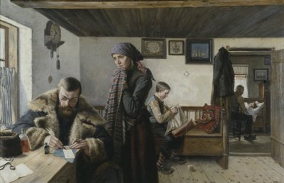 De Dokter Komt Langs, ca. 1900 door Carl Aspelin