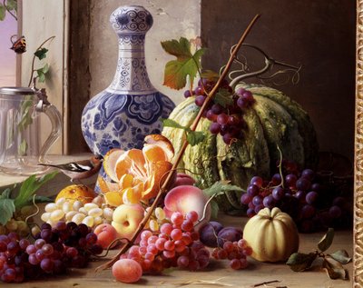 Stilleven van fruit door Carl Balsgaard