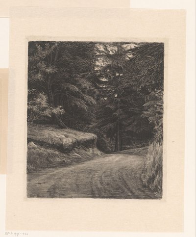 Bosweg door Carl Bloch