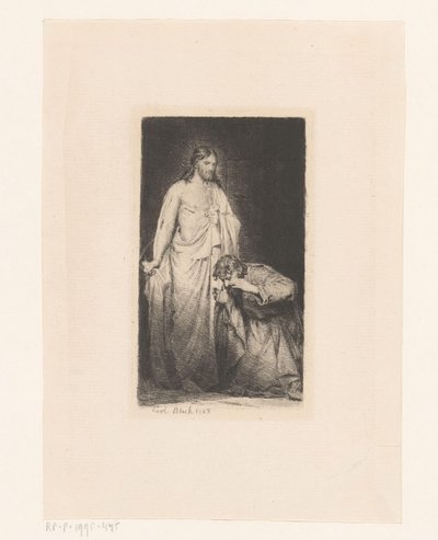 Christus verschijnt aan Tomas door Carl Bloch