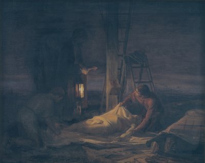 Afdaling van het kruis door Carl Bloch
