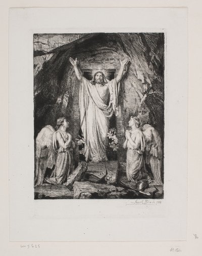 De opstanding van Christus door Carl Bloch