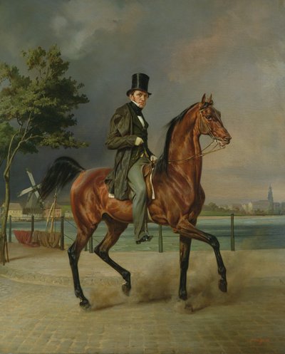 De Zakenman, Carl August Staegemann door Carl Constantin Steffeck