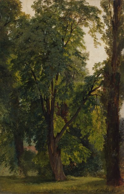 Bos in Konigswusterhausen door Carl Constantin Steffeck