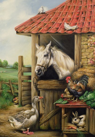 Boerderijvrienden door Carl Donner
